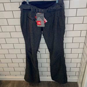 The North Face Skinster Slim Cryptic Ski/Snowboard Pant - TNF Black Medium NWT